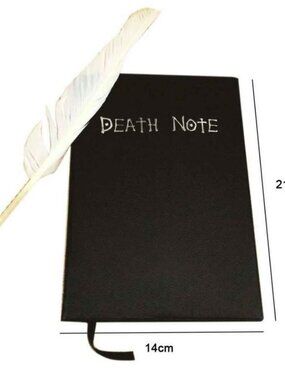 New Death Note Journal Book With Feather Pen